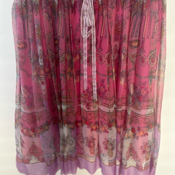 I.C.E pink silk dress - Picture 5 of 9